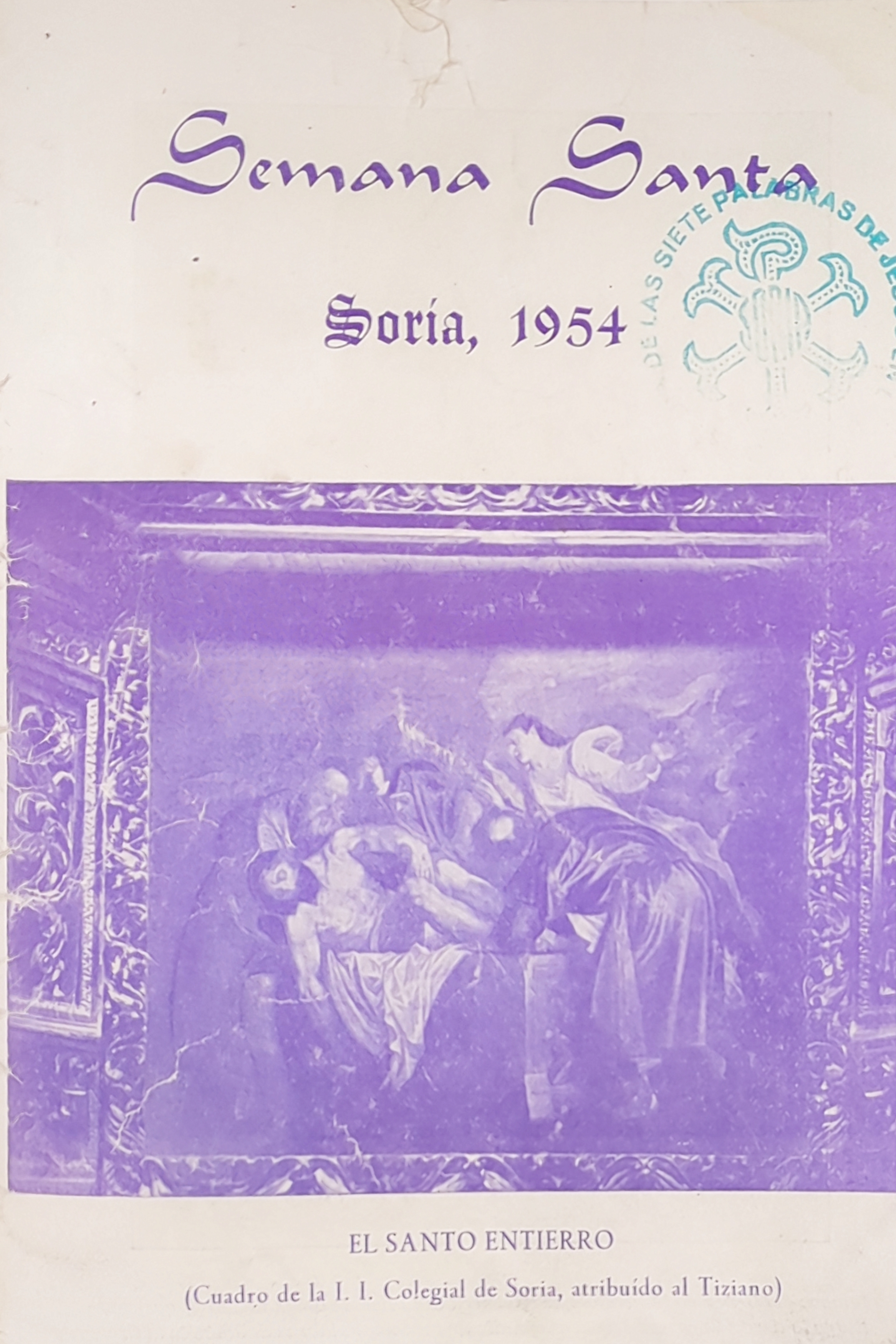 Semana Santa en Soria 1954 Soria